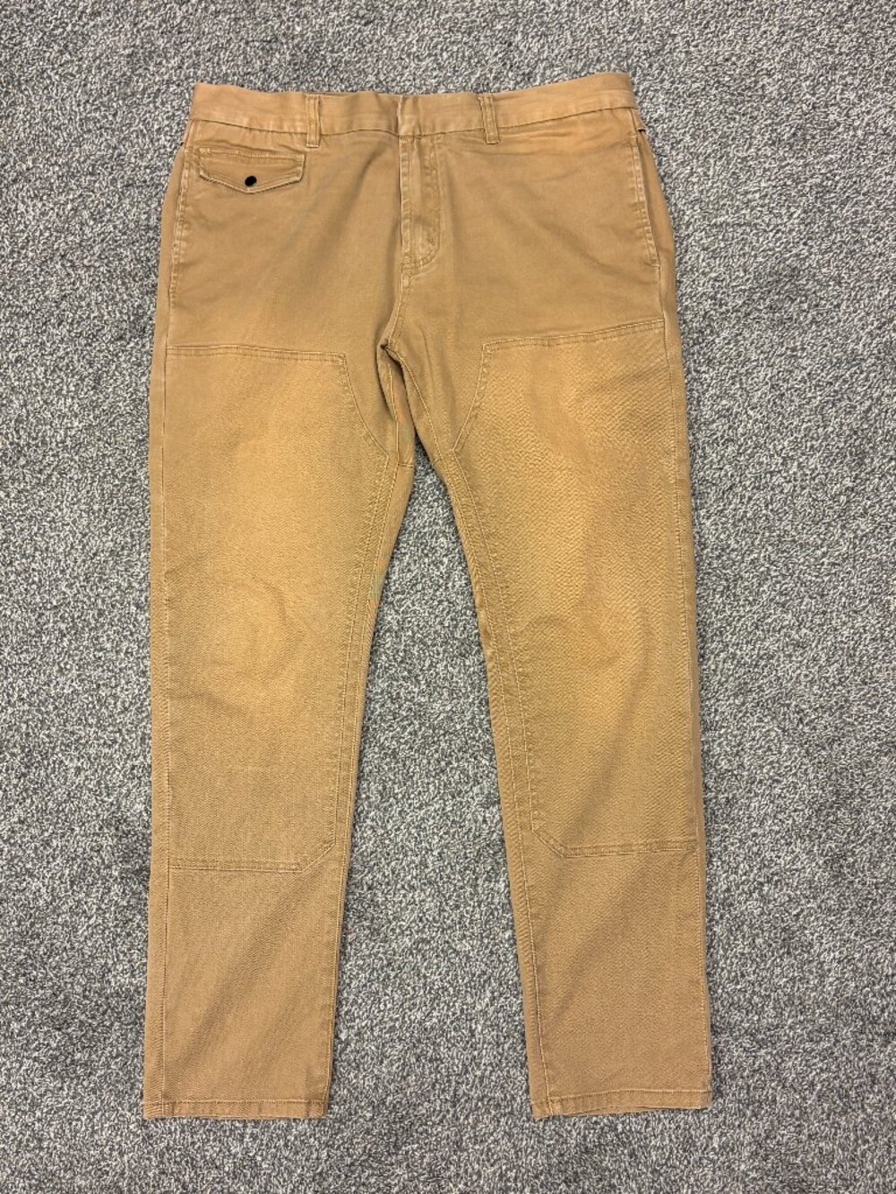 Richie Le Collection Carpenter Pant Khaki/Taupe, Size 34